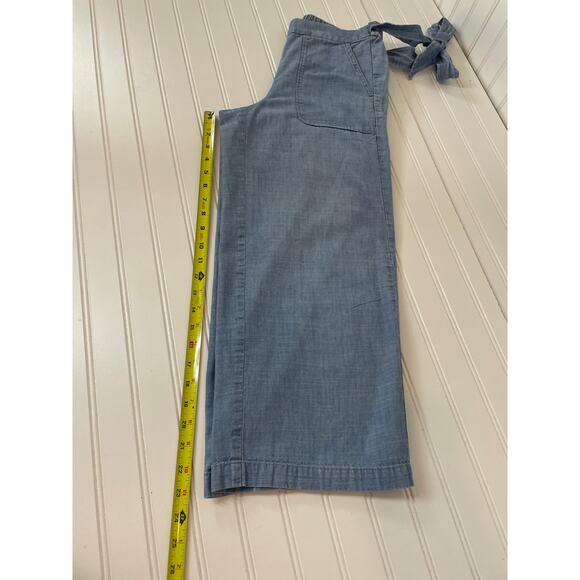 J. Crew & NYC Underground Wild Beauty T-Shirt & Belted Denim Pants Bundle Size S - Picture 8 of 9